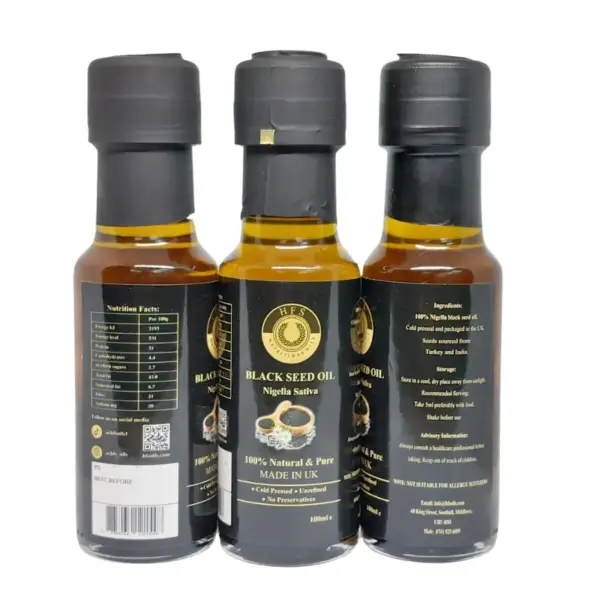 Black Seed Oil - (100ml / 250ml) - Image 3